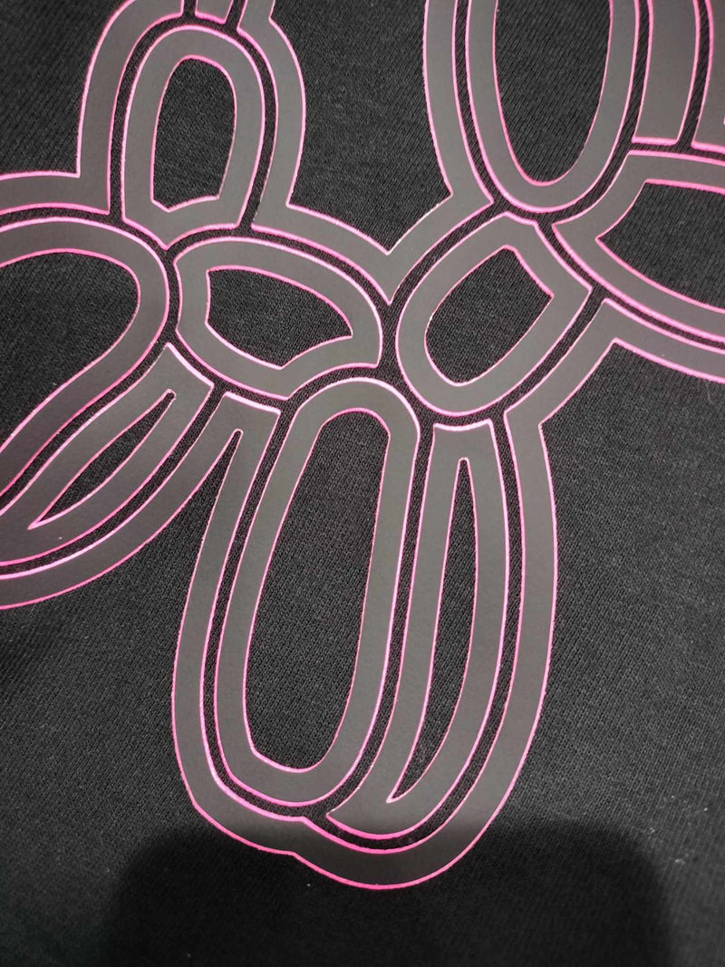 VTS Super Pop 700 Heat Transfer Vinyl | Thick HTV | Raised 3D Foam - Black & Pink