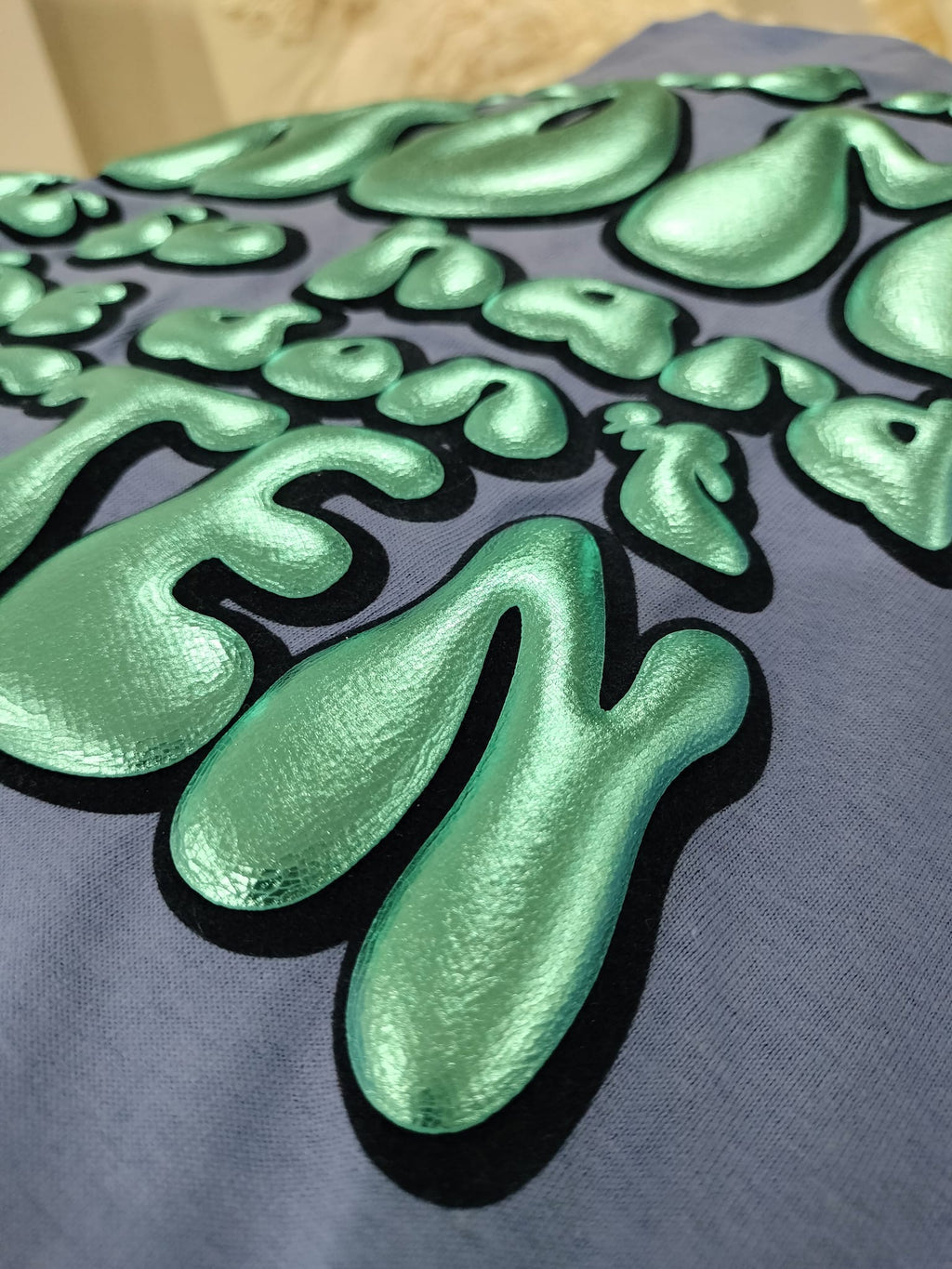 Pattern Puff Vinyl 3D Super Metallic Puff™ Heat Transfer Vinyl (HTV) | Metallic Puff Viny