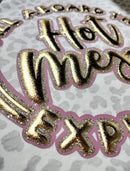 Puff Vinyl HTV 20" - VTS 3D Super Puff | Chrome Gold