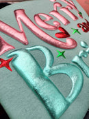 Puff Vinyl HTV 20" - VTS 3D Super Puff | Metallic Green