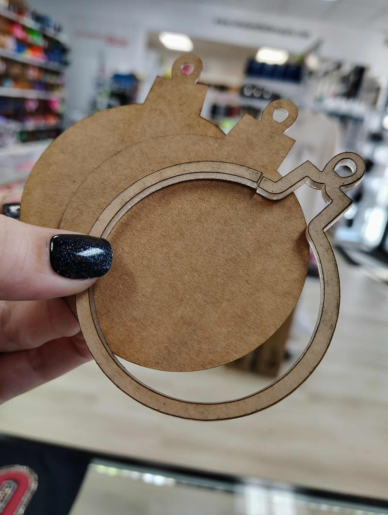 Snowglobe Ornament Kit | Fillable Acrylic Blanks | Car Mirror Charms