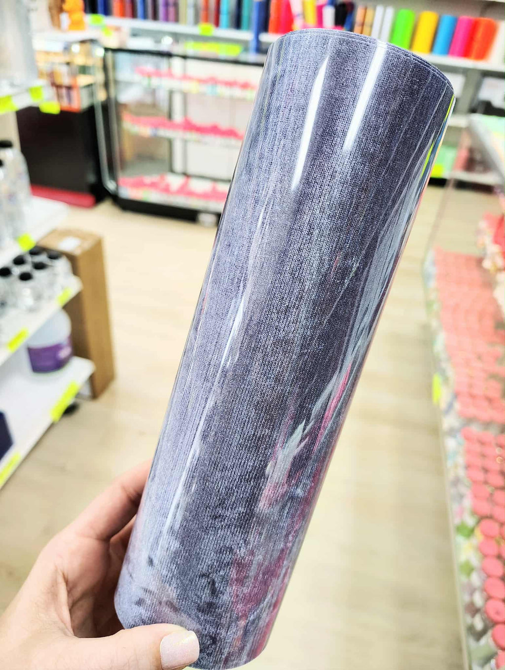 Velvet Htv VTS Lush Heat Transfer Vinyl | Lush HTV | Velvet Feel - Lilac Steel