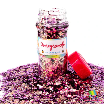 The Glitter Guy Plum Pomegranate | Chunky Glitter