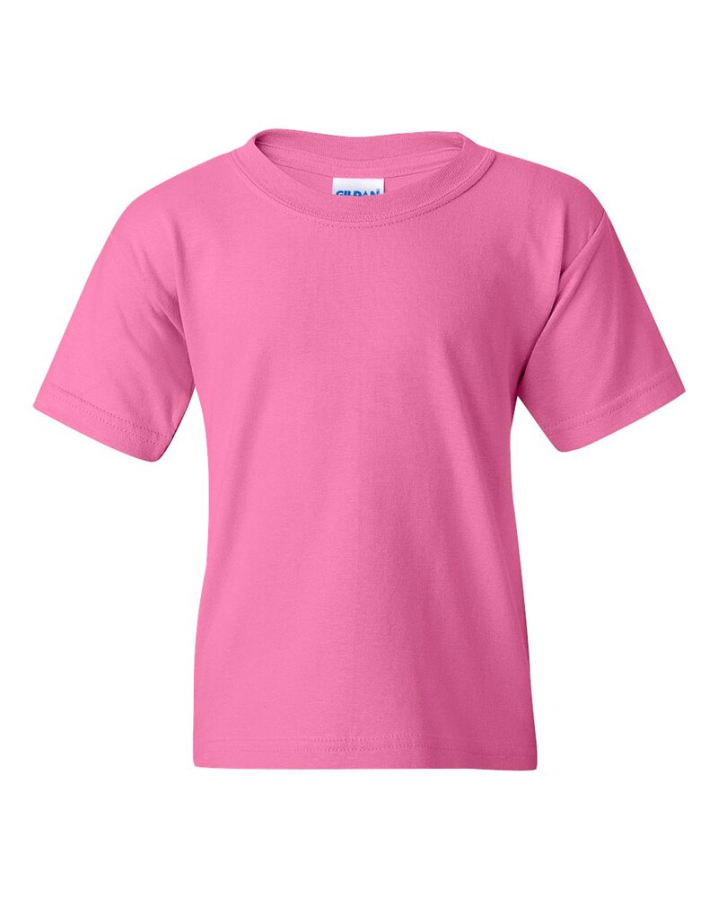 Gildan Youth T-Shirts | Blank Kids Shirt Cotton - Azalea