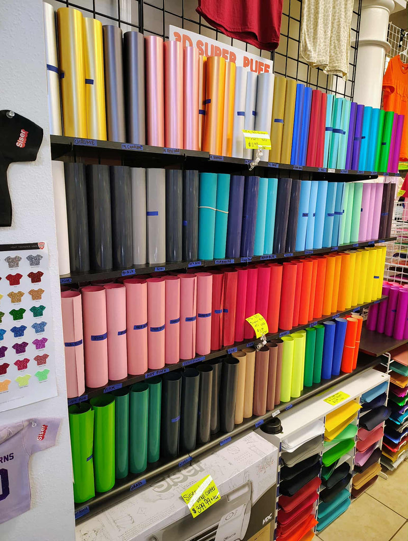 3D Super Puff Heat Transfer Vinyl (HTV) - Pink