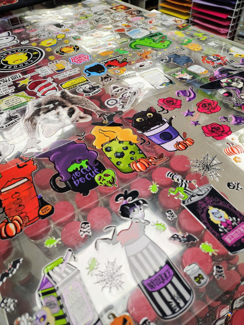 Custom UV DTF Transfers | Custom Gang Sheets | UV DTF Gang Sheets | Ready To Press Transfers | Upload Here