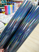 VTS™ Prismic Pop HTV | 3D Holographic Heat Transfer Vinyl - Black