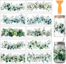 Pretty Plants UV DTF Stickers | UV Direct to Film | UV Stickers | 16oz tumbler wraps  | 10 Pack