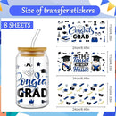 2025 Graduation UV DTF Stickers   | UV Direct to Film | Mystery Bag | UV Stickers | 16oz tumbler wraps  | 8 Pack