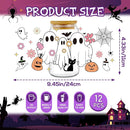 Too Groovy Spooky UV DTF Stickers | UV Direct to Film | UV Stickers | 16oz tumbler wraps  | 12 Pack