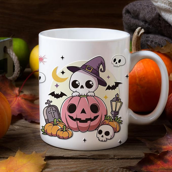 Uv Dtf Wraps 8 Pcs Sheets Halloween Cup Wrap Transfer Stickers Decals Mexican Stickers