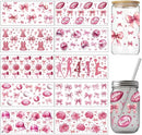 Cheer UV DTF Stickers | UV Direct to Film | UV Stickers | 16oz tumbler wraps  | 10 Pack