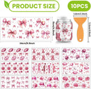 Cheer UV DTF Stickers | UV Direct to Film | UV Stickers | 16oz tumbler wraps  | 10 Pack