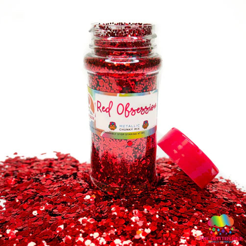 The Glitter Guy Red Obsession | Chunky Glitter