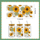 Plants & Butterflies DTF Stickers | UV Direct to Film | UV Stickers | 16oz tumbler wraps  | 10 Pack