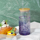 20oz Clear Acrylic Snow Globe Cup With Plugs | Snowglobe Tumblers