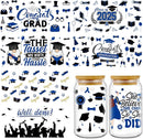 2025 Graduation UV DTF Stickers   | UV Direct to Film | Mystery Bag | UV Stickers | 16oz tumbler wraps  | 8 Pack