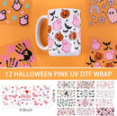 Drinkies UV DTF Stickers | UV Direct to Film | UV Stickers | 16oz tumbler wraps  | 10 Pack