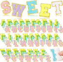 Chenille Iron On Letter Patches