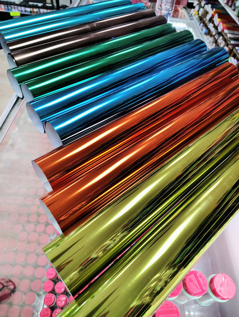 VTS Flash Foil HTV Vinyl - Teal