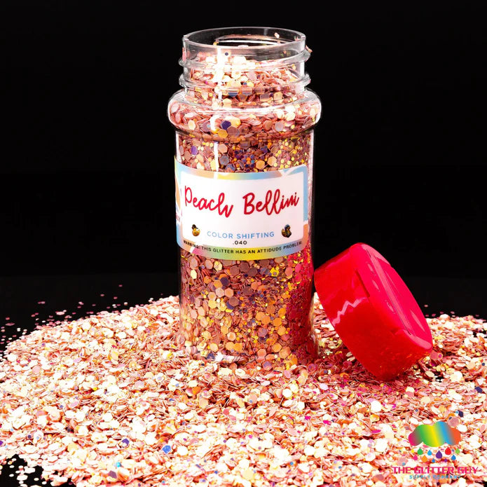 The Glitter Guy Peach Bellini  | Chunky Glitter