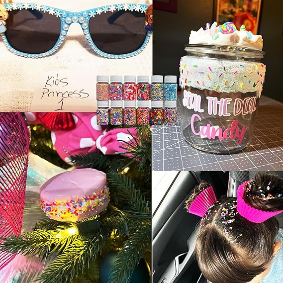 Snow Globe Charms | Clay Charms | Set C