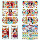 Beautiful Skeletons UV DTF Stickers | UV Direct to Film | UV Stickers | 16oz tumbler wraps  | 10 Pack