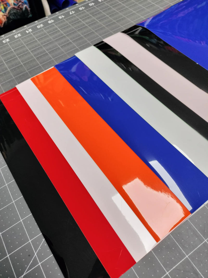 VTS Super Pop 700 Heat Transfer Vinyl | Thick HTV | Raised 3D Foam | 2 Tone Vinyl  | 10 color bundle | 10 Colors