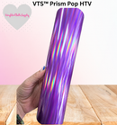 VTS™ Prismic Pop HTV | 3D Holographic Heat Transfer Vinyl - Purple