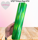 VTS™ Prismic Pop HTV | 3D Holographic Heat Transfer Vinyl - Green