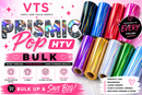 VTS™ Prismic Pop HTV | 3D Holographic Heat Transfer Vinyl - BULK