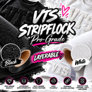 VTS StripFlock Pro-Grade - Heat Transfer Vinyl 10" | Black