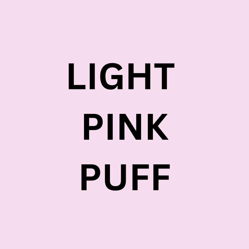 3D Super Puff Heat Transfer Vinyl (HTV) - Light Pink
