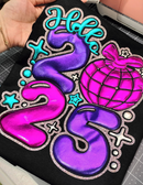 Puff Vinyl HTV 20" - VTS 3D Super Puff | Metallic Hot Pink