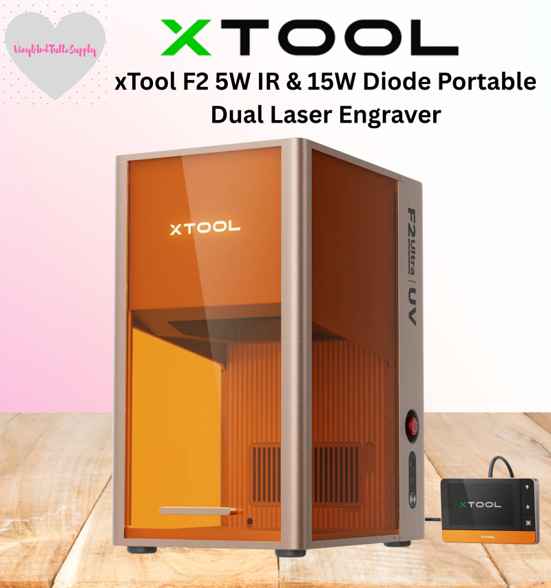 xTool F2 5W IR & 15W Diode Portable Dual Laser Engraver