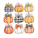 Direct to Film Transfer -Coquette Fall Pumpkins