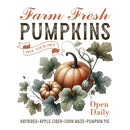 Direct to Film Transfer - Farm Fresh Pumpkins