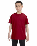 Gildan Youth T-Shirts | Blank Kids Shirt Cotton - Cardinal