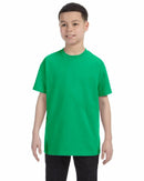 Gildan Youth T-Shirts | Blank Kids Shirt Cotton - Irish Green