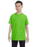Gildan Youth T-Shirts | Blank Kids Shirt Cotton - Lime
