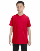 Gildan Youth T-Shirts | Blank Kids Shirt Cotton - Red