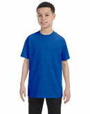 Gildan Youth T-Shirts | Blank Kids Shirt Cotton - Royal Blue