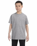 Gildan Youth T-Shirts | Blank Kids Shirt Cotton - Sport Gray