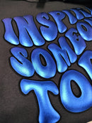 3D Super Puff Heat Transfer Vinyl - Metallic Royal Blue