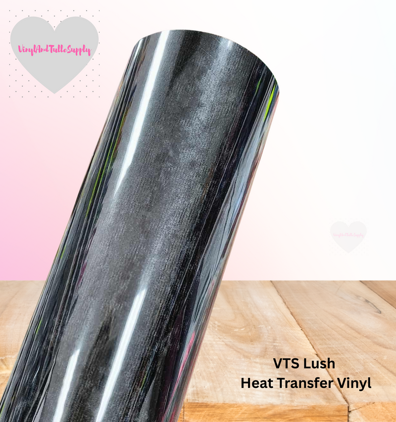VTS Lush Heat Transfer Vinyl | Lush HTV - Black Luxe