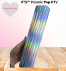 VTS™ Prismic Pop HTV | 3D Holographic Heat Transfer Vinyl - Silver