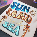 Puff Vinyl HTV 20" - VTS 3D Super Puff | Metallic Mint