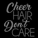 Rhinestone Transfer Designs - Ready to Press | Cheer Hair Don't Care