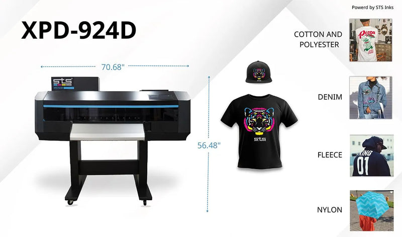 STS Inks XPD-924D DTF Printer | Direct to Film Printer | DTF Printer