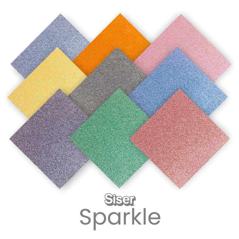 Sparkle Siser HTV | Heat Transfer Vinyl | 1 of Every Color Bundle | 14 Colors